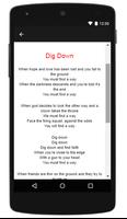 Muse || Dig Down - New Music Lyric स्क्रीनशॉट 1