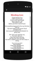 Leona Lewis || Bleeding Love - New Music Lyric capture d'écran 1