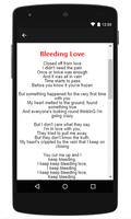 Leona Lewis || Bleeding Love - New Music Lyric स्क्रीनशॉट 1