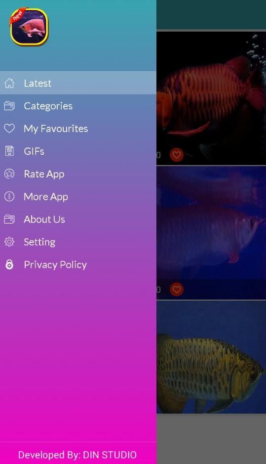 Android 用の アロワナの魚の3dの壁紙 Apk をダウンロード