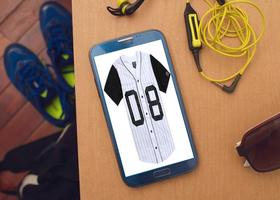 Baseball Jersey Desain screenshot 2