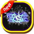 Graffiti Name Design Art icon