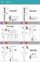 Saxophone Fingering Chart and Chord capture d'écran 1