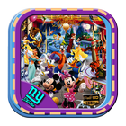 Disney Characters Wallpaper HD ícone