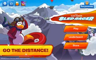 Club Penguin Sled Racer-poster