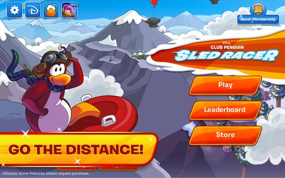 Club Penguin Sled Racer banner