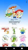 Poster Pixar Stickers: Toy Story