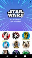 Star Wars Stickers: 40th Anniv poster