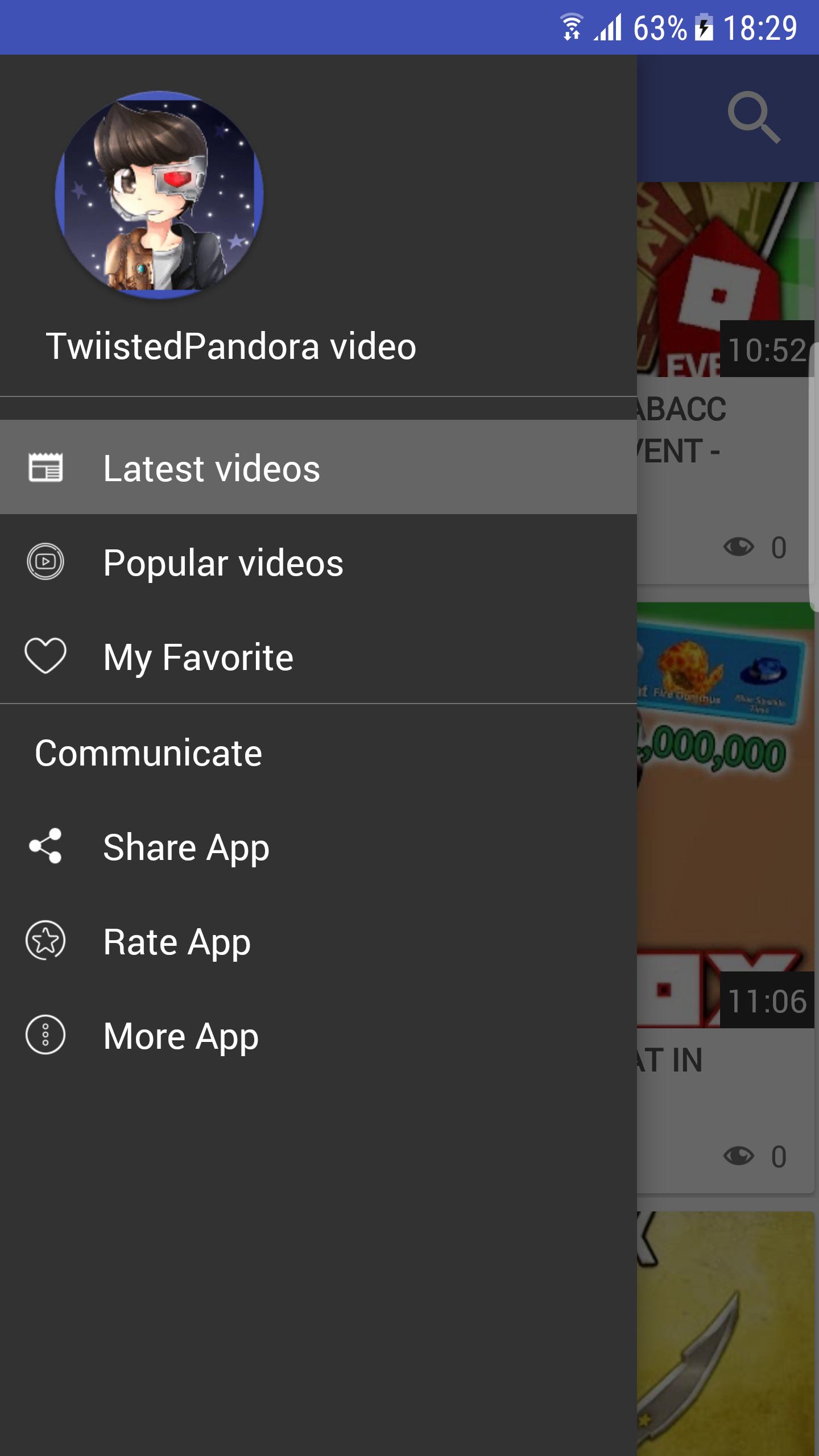 Twiistedpandora Roblox Video For Android Apk Download - event roblox 2018 twisted pandora youtube
