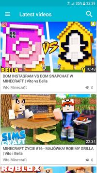 Vito Minecraft Video For Android Apk Download - roblox zabawa w chowanego hide and seek vito i bella