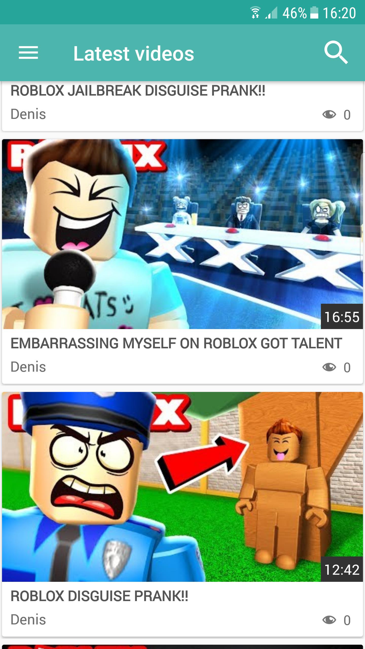 Denis Video For Android Apk Download - denis plays roblox jailbreak new update