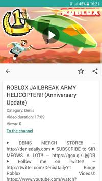 Download Denis Video Apk For Android Latest Version - roblox videos by denis 2018