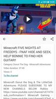 Donut The Dog - Minecraft video स्क्रीनशॉट 3