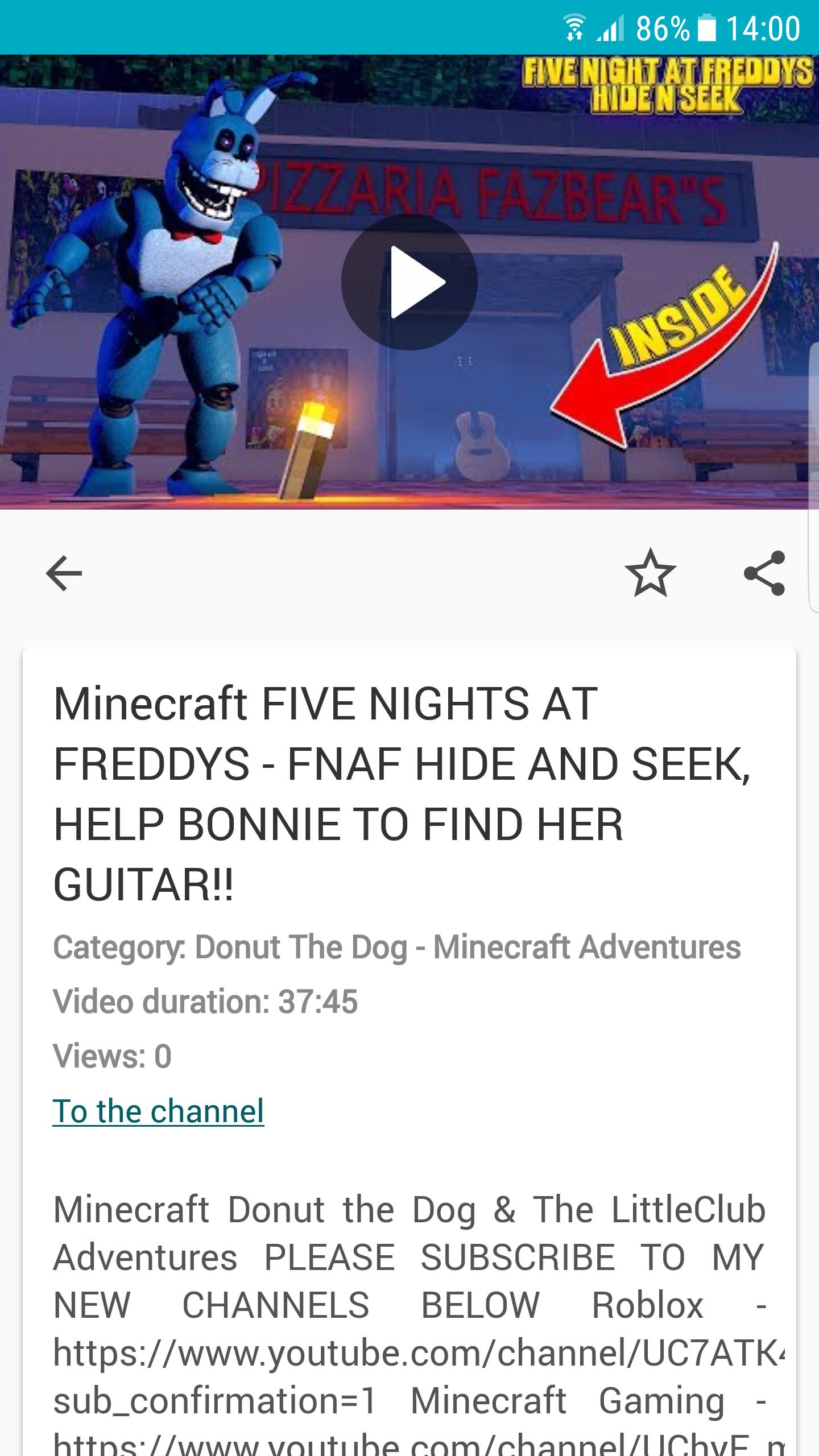 Donut The Dog Minecraft Video For Android Apk Download - new gamepass hide and seek kill roblox