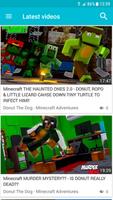 Donut The Dog - Minecraft video पोस्टर