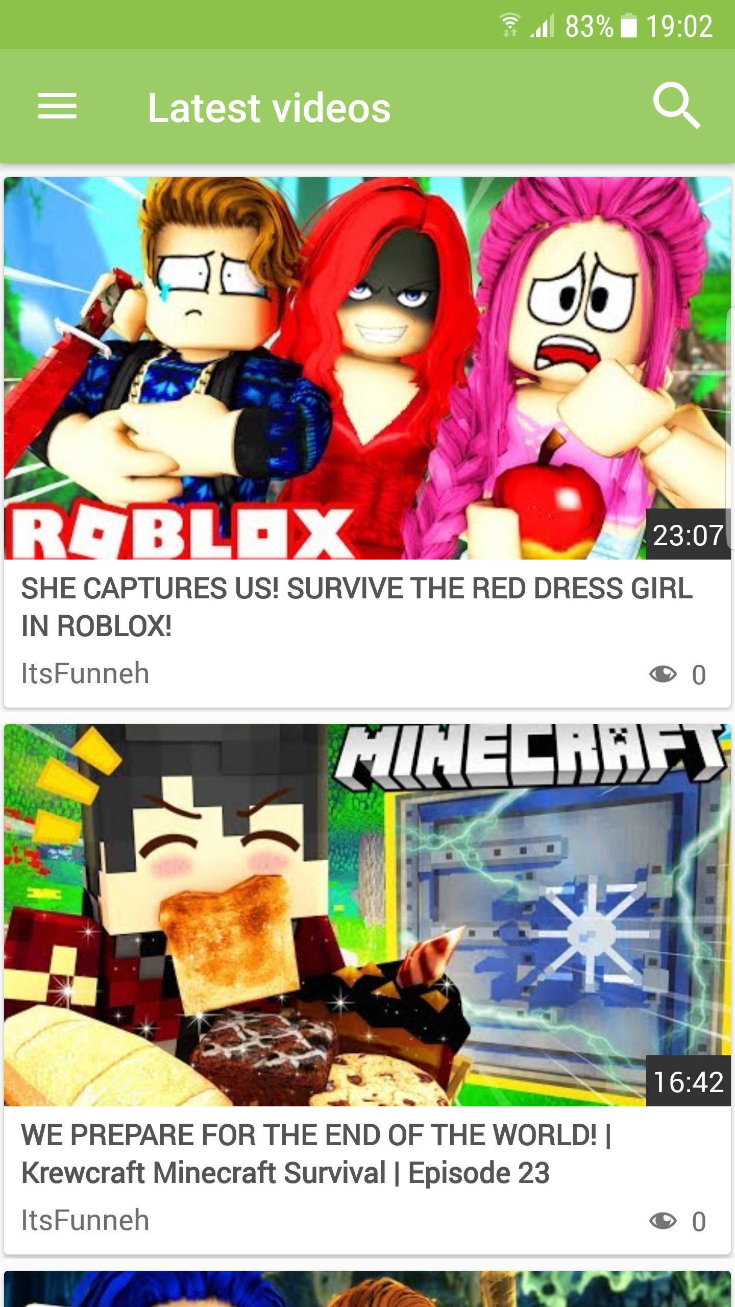 Videos With Itsfunneh Roblox