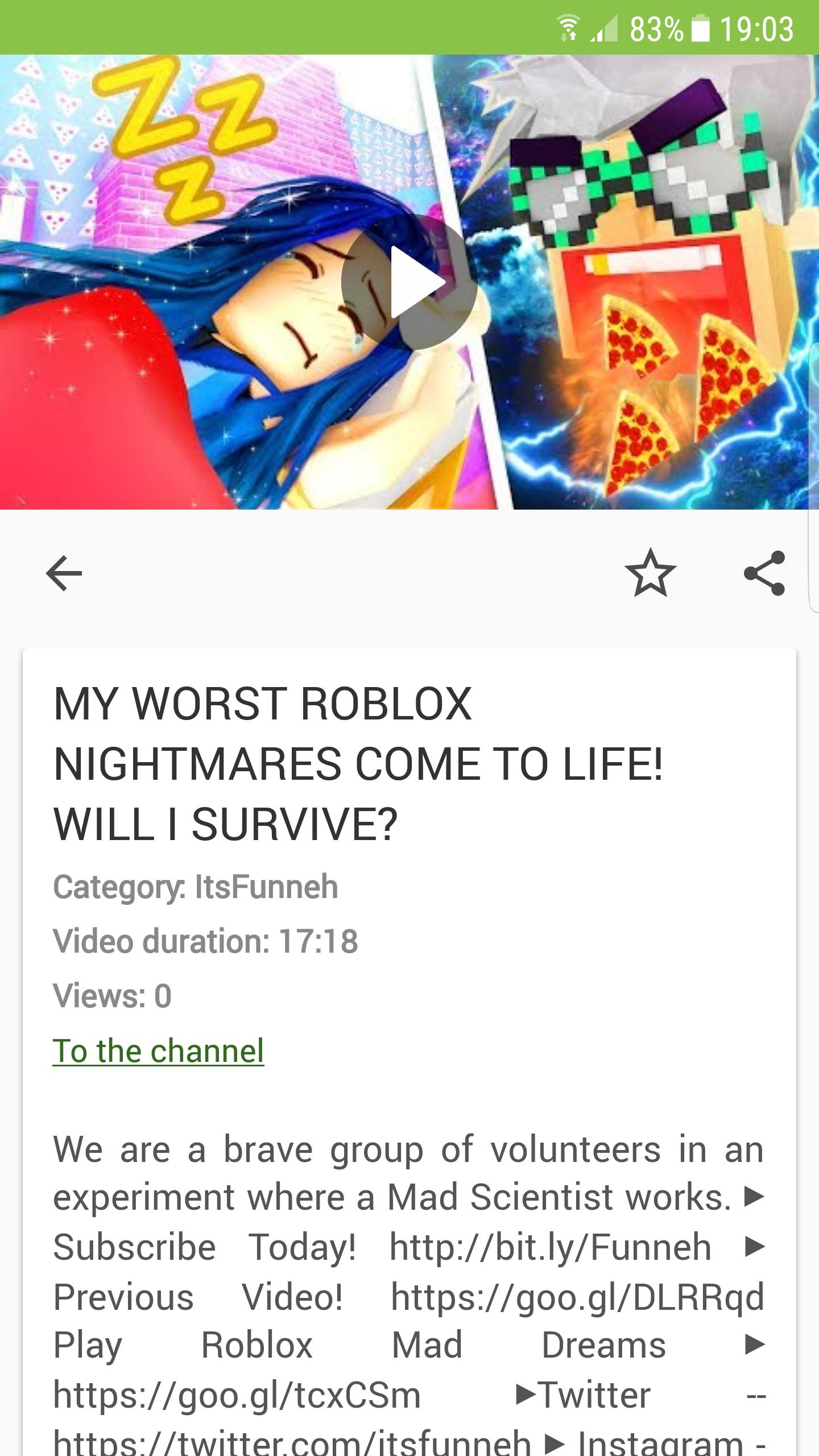 Itsfunneh Roblox Video For Android Apk Download - get to the end for a surprise roblox clickbait