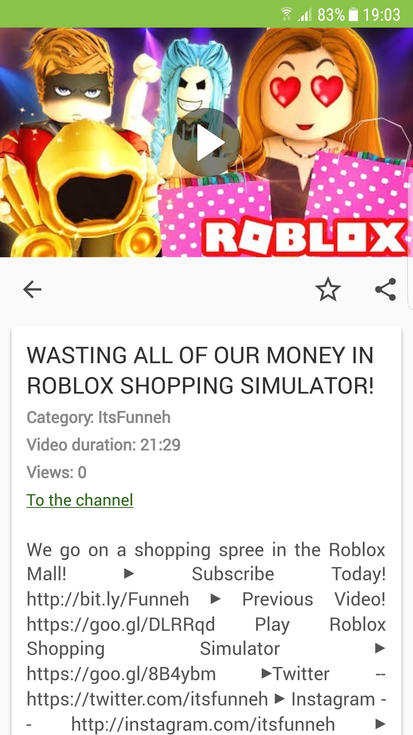 Videos With Itsfunneh Roblox