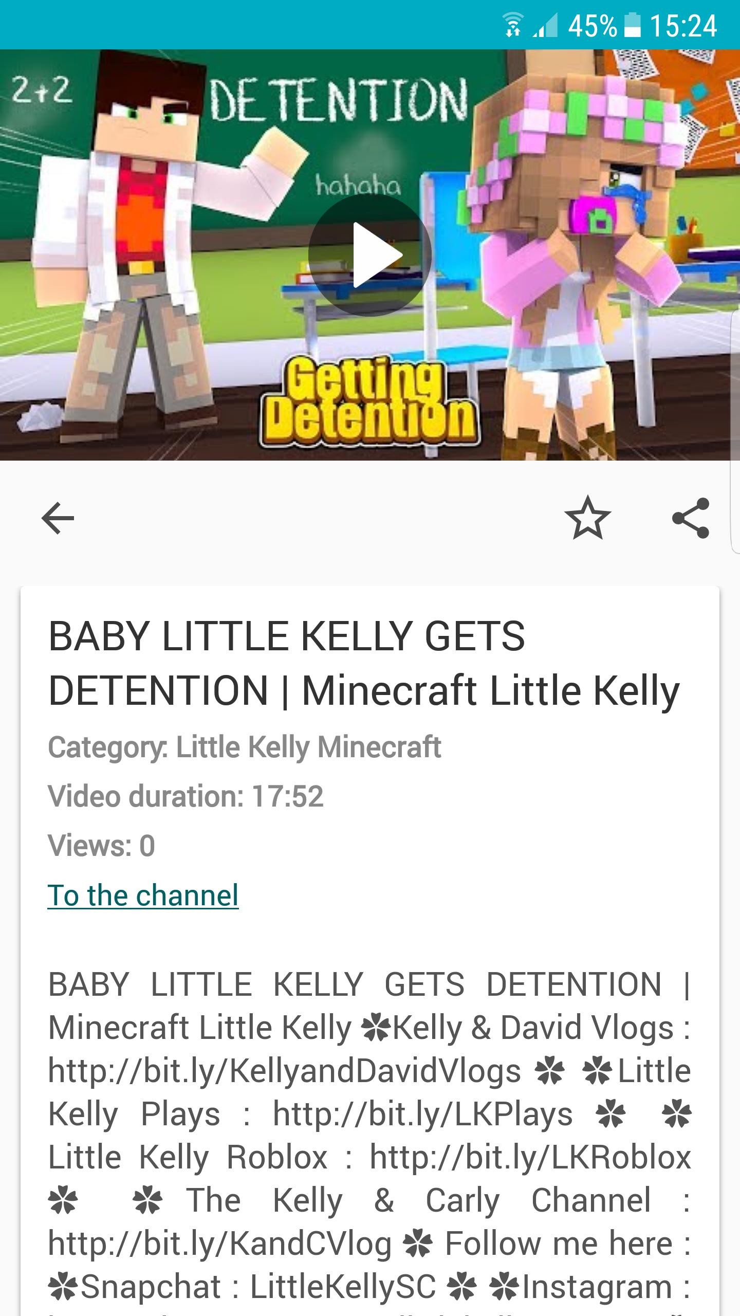 Little kelly roblox new videos