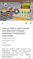 برنامه‌نما MooseCraft Minecraft video عکس از صفحه