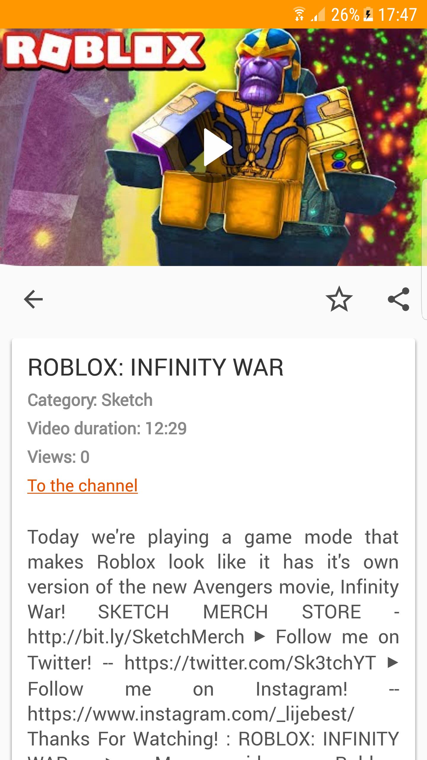 Sketch Roblox Video For Android Apk Download - sketch roblox instagram get your robux