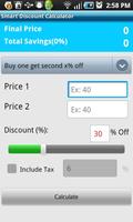 Smart Discount Calculator screenshot 1