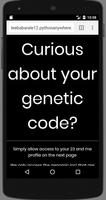 Reveal genetic code poster