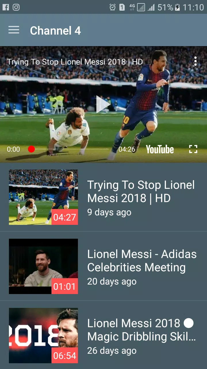 Android İndirme için Messi TV APK