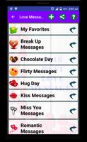 2017 Love Message for Whatsapp captura de pantalla 1