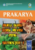 Poster Buku Guru Prakarya Kelas 7 Smstr1 Revisi 2016