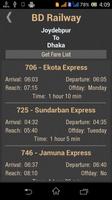 2 Schermata Bangladesh Railway