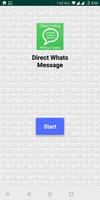 Chat Without Contact Save : WhatsDirect Screenshot 1