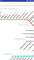 Deep Los Angeles metro rail map train captura de pantalla 1