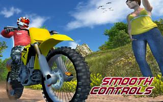 Offroad Moto Bike : Desert Stunts Uphill Rider 3D اسکرین شاٹ 1