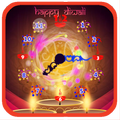 Diwali Clock LWP