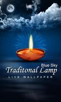 Lamp Live Wallpaper Bluesky 3D Affiche