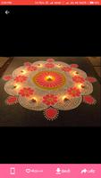 Deepavali Rangoli Kolam Happy Diwali Wishes Images اسکرین شاٹ 3