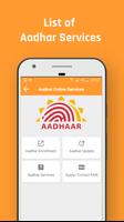 Aadharcard Online Services captura de pantalla 1
