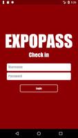 EXPOPASS Check in plakat