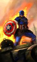 Captain America Live Wallpaper plakat