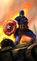 Captain America Live Wallpaper ภาพหน้าจอ 1