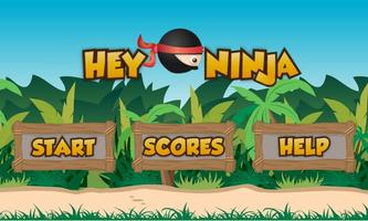 برنامه‌نما Hey Ninja (jump and slice) عکس از صفحه