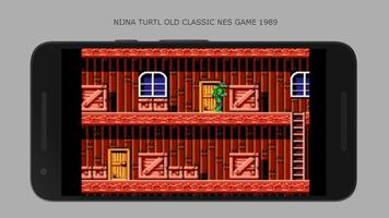 Ninja Classic Turtl Game पोस्टर