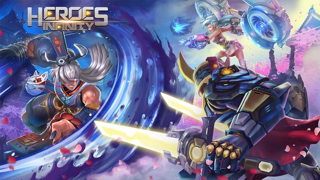 Heroes Infinity: God Warriors -Action RPG Strategy poster