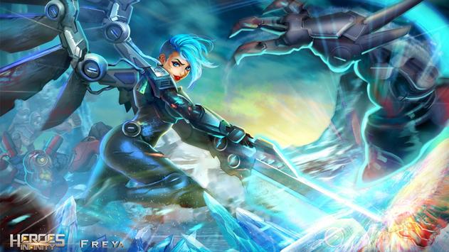 Heroes Infinity: God Warriors -Action RPG Strategy apk screenshot