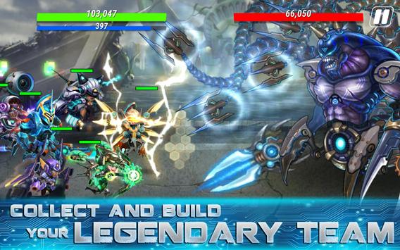 Heroes Infinity: God Warriors -Action RPG Strategy apk screenshot