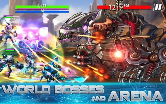 Screenshot Heroes Infinity: God Warriors -Action RPG Strategy APK APK