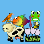 Animal Coloring Book أيقونة