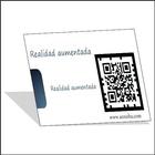 AR business card icon