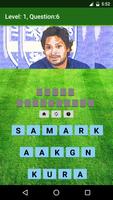 Cricketers Quiz plakat